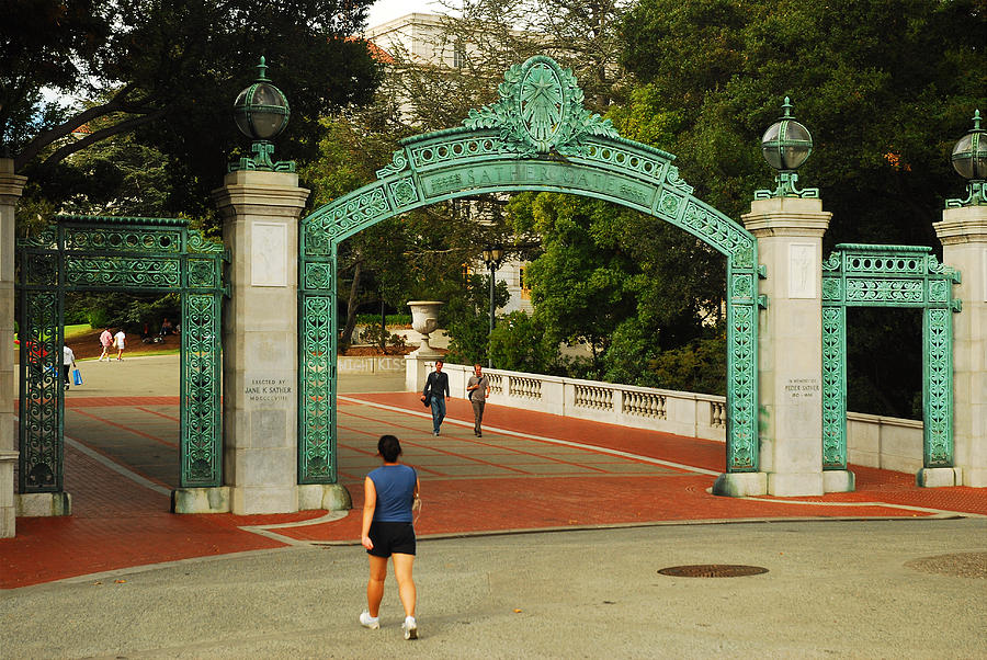 Sather Gate Berkeley Photograph by James Kirkikis
