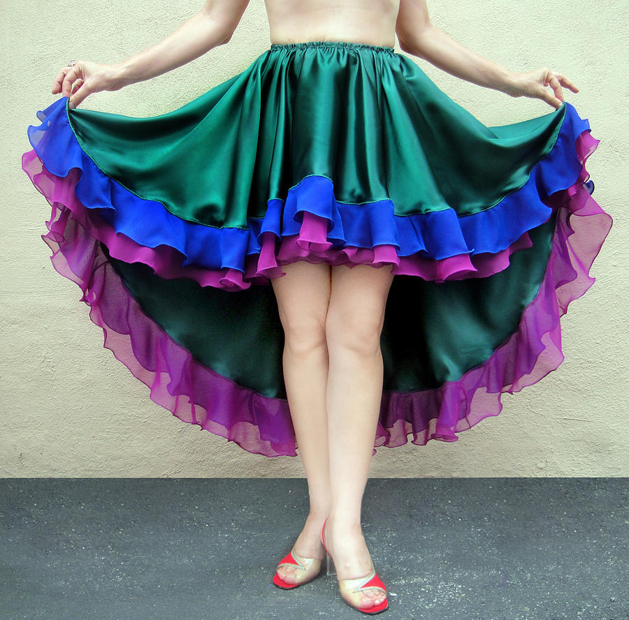 Peacock maxi skirt – GahdessBoutique