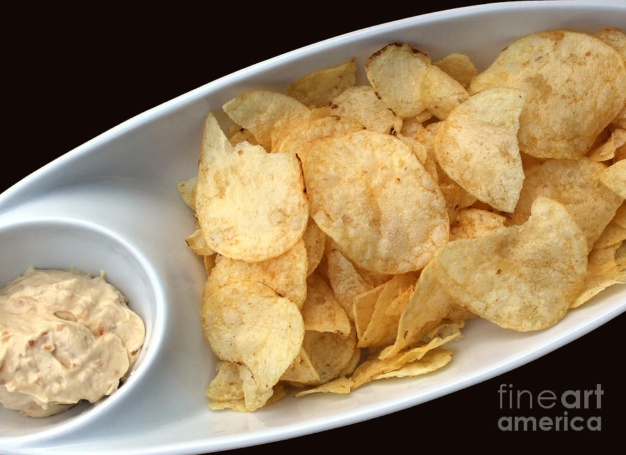 Satisfy the Craving with Chips and Dip Photograph by Barbara A Griffin