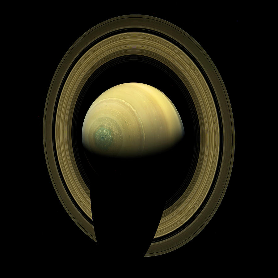 Saturn Northern hemisphere EnhancedSaturn Northern hemisphere Enhanced Photograph by Weston Westmoreland