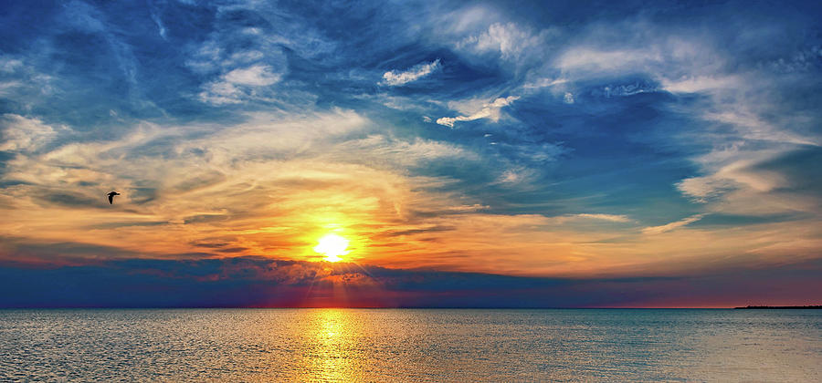 Sauble Beach Sunset 8 Photograph by Steve Harrington