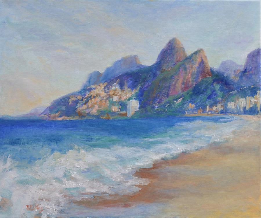 Saudades do Rio Painting by Patricia Maguire
