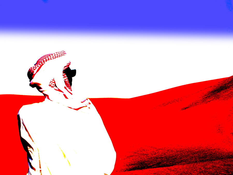 Saudi Desert Man Photograph by Funkpix Photo Hunter