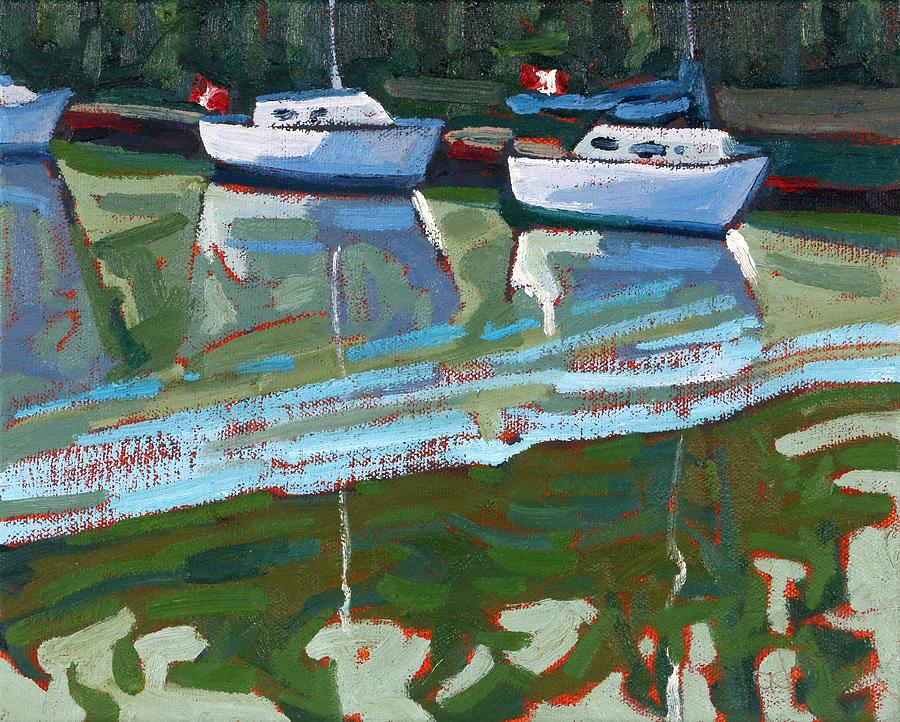 Saugeen Sailors Painting by Phil Chadwick