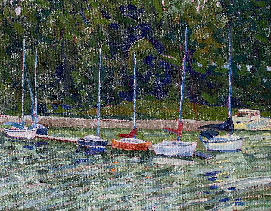 Saugeen Sails Painting by Phil Chadwick