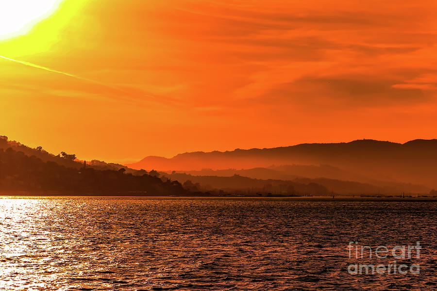Sausalito sunset Photograph by Claudia M Photography