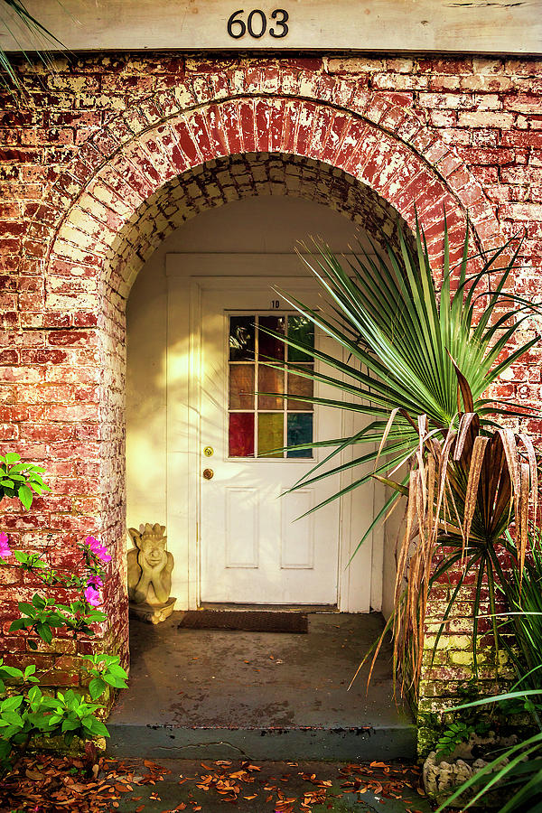 Savannah Arched Entrance Photograph by Andrew Soundarajan