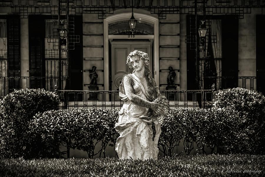 Savannah Architecture and Statuary Photograph by Melissa Bittinger
