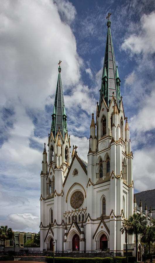Savannah Historic Cathedral Photograph by James Woody