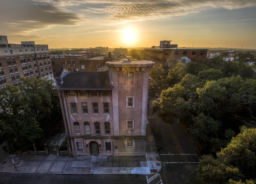 Savannah Historic District Sunrise Photograph by Matt Hammerstein