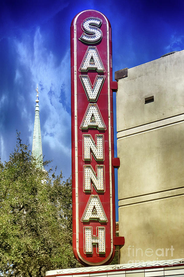 Savannah Landmarks Photograph