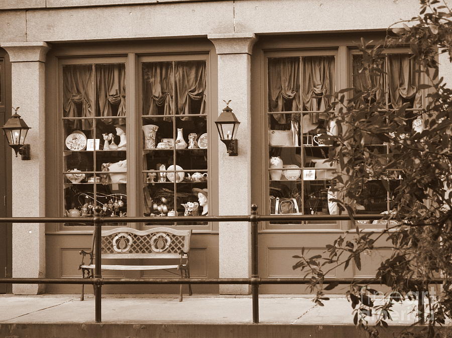 Savannah Sepia - Antique Shop Photograph by Carol Groenen