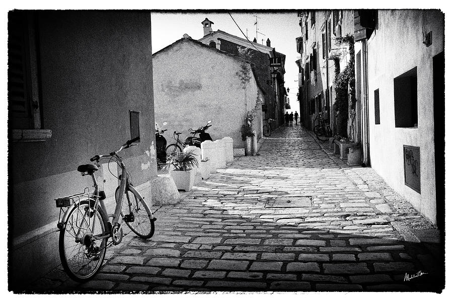 Save Fuel, Ride Bicyles -  Rovinj, Croatia  Photograph by Madeline Ellis