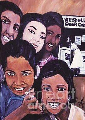 Save our children Painting by Tyrone Hart
