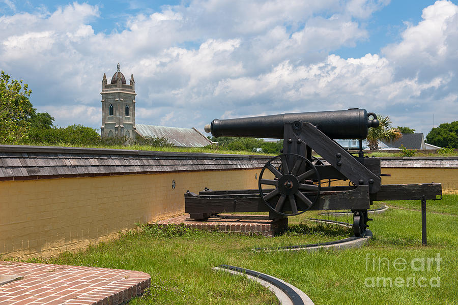 Fort Moultrie Photograph - Save the Fort by Dale Powell
