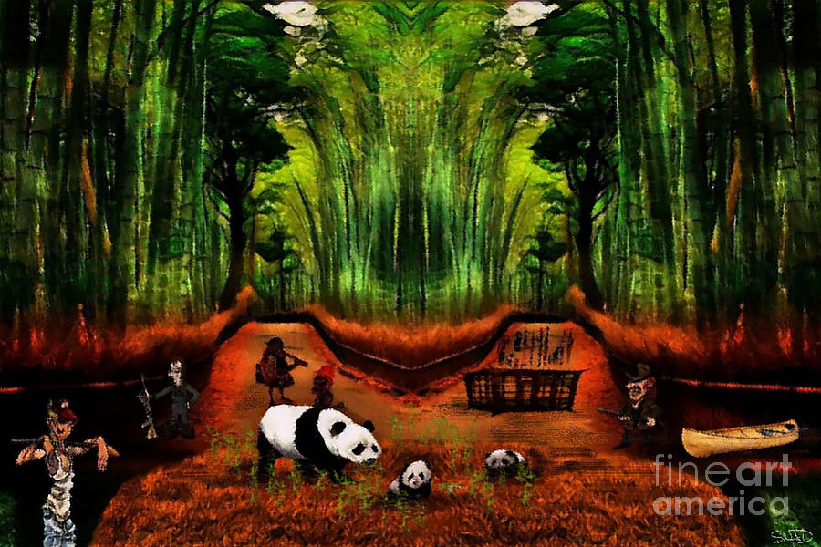 Save The Panda Digital Art