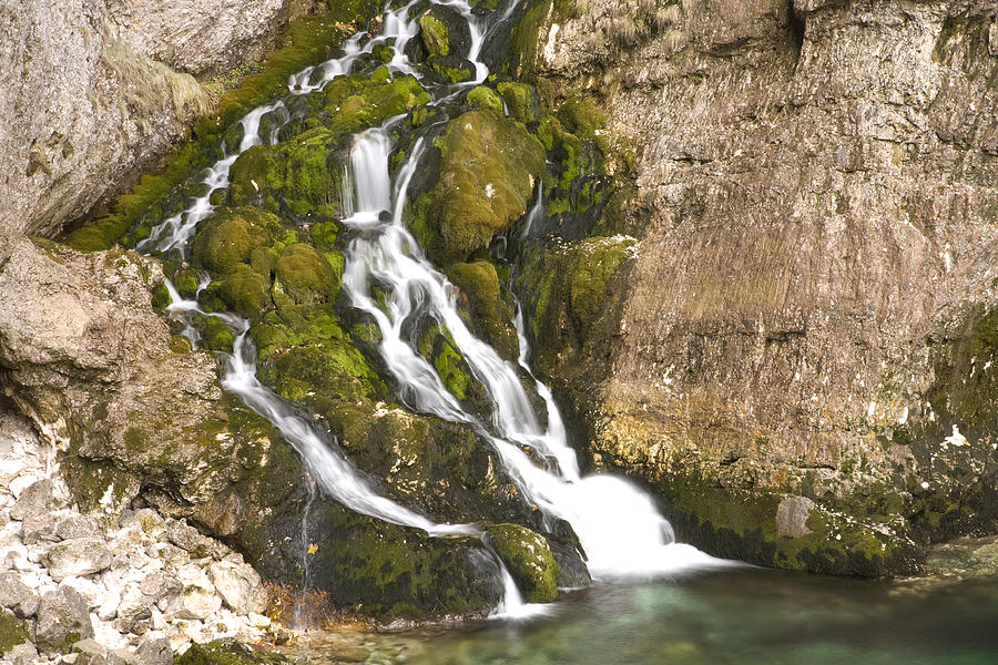 Savica Waterfall Photograph by Ian Middleton