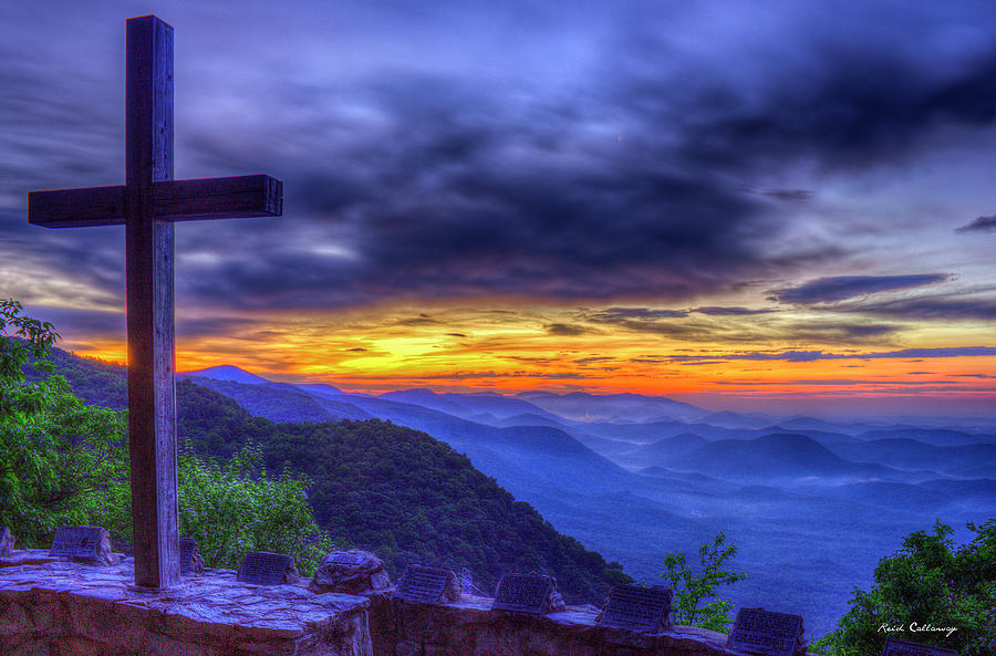 Smoky Mountains Photograph - Saving Grace The Cross Pretty Place Chapel Art by Reid Callaway