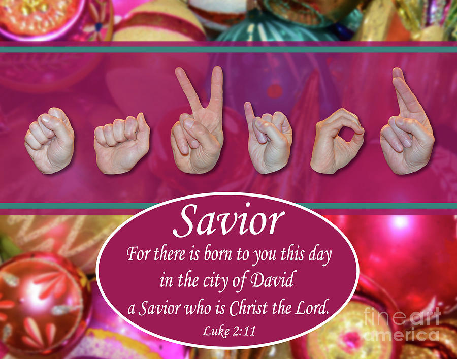 Christian Photograph - Savior by Masters Hand Collection Christian Photograph - Savior by Masters Hand Collection