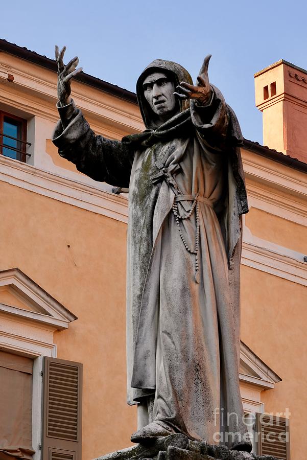 Savonarola Photograph by Marina Usmanskaya