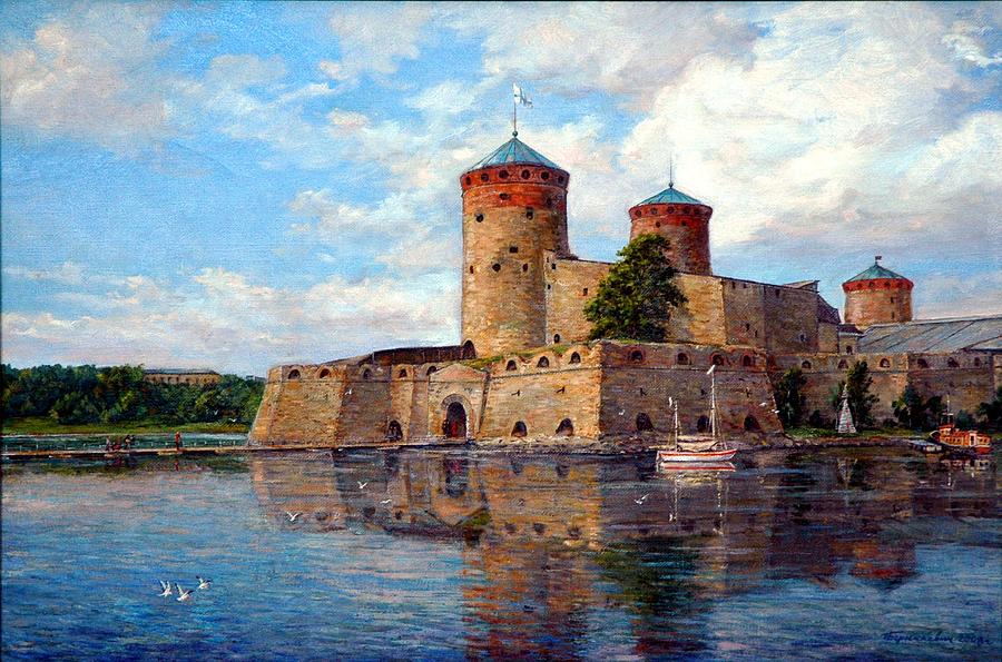 Savonlinna Painting by Vladimir Bernakevich - Fine Art America