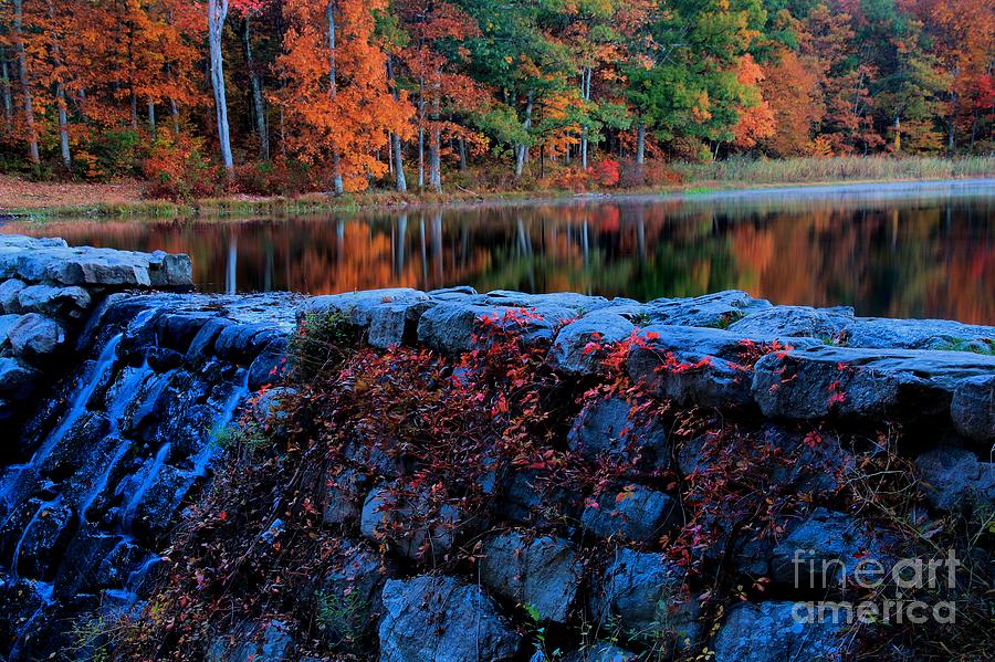 Sawmill Lake in Autumn Photograph by Matthew Winn