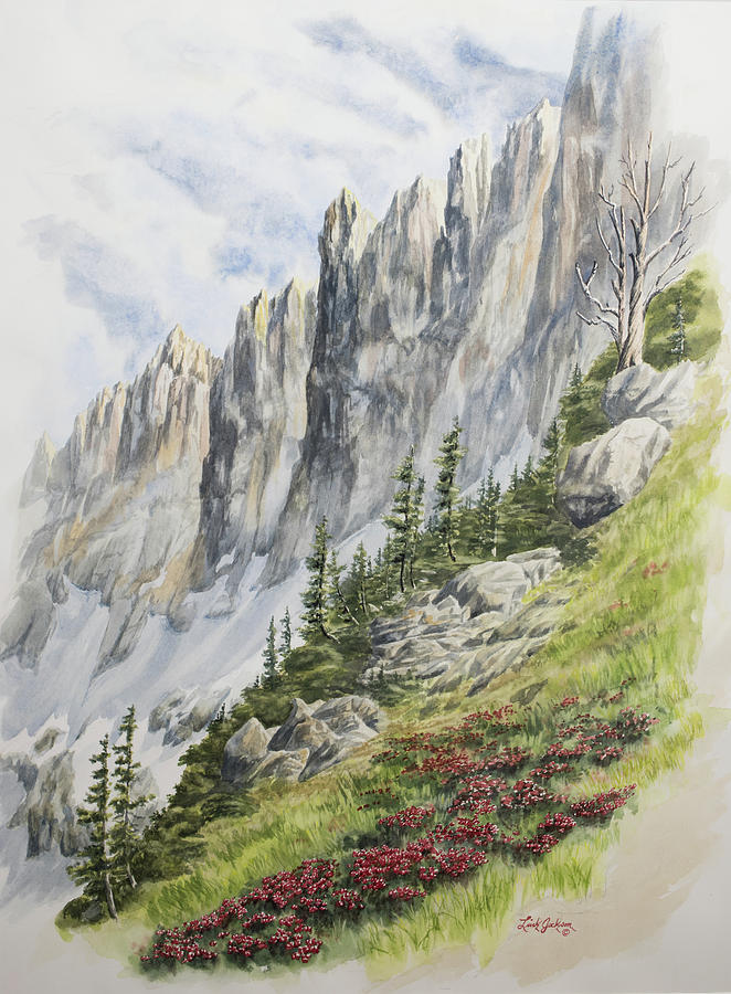 Sawtooth Dream Painting by Link Jackson