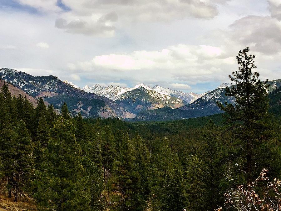 Sawtooth Mountain Range Idaho Photograph by Sandra M - Fine Art America