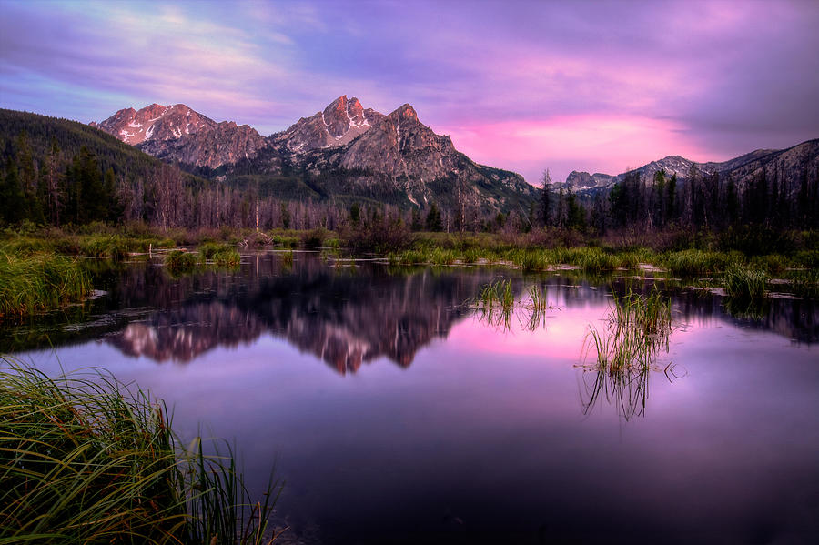 Sawtooth Reflections Photograph by Ryan Smith