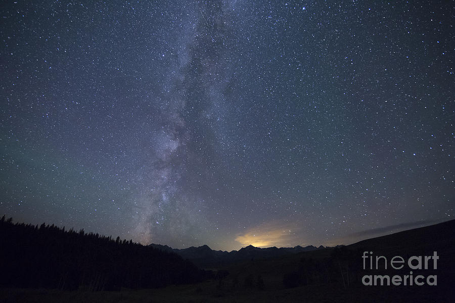Sawtooths and the Stars Photograph by Idaho Scenic Images Linda Lantzy