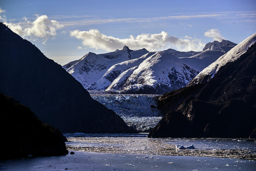 Sawyer Glacier in Tracy Arm Fjord Photograph by Matt Swinden