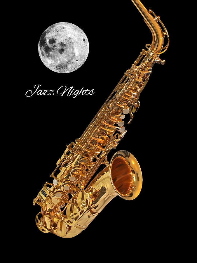 Saxophone Jazz Nights Photograph by Gill Billington