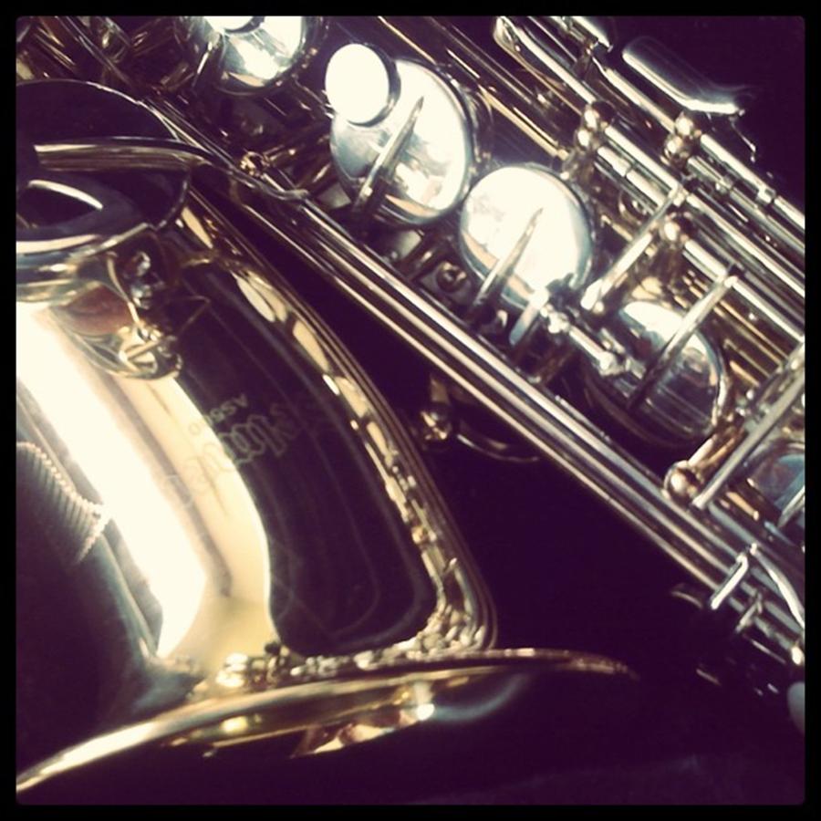 Saxophone Photograph by Juan Silva
