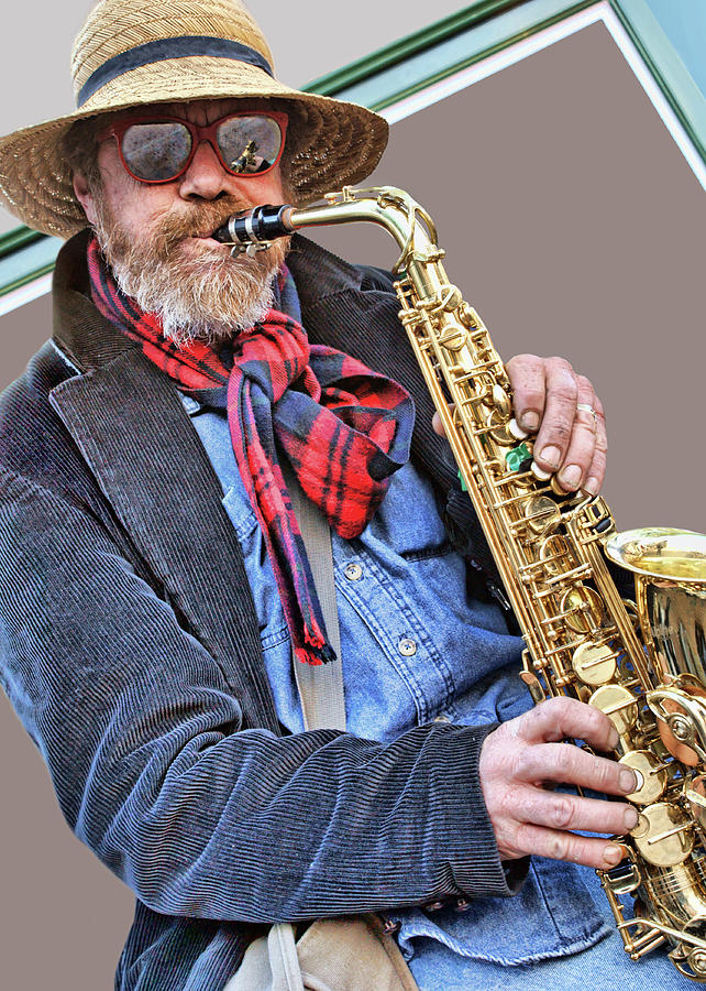 Saxophone - Music Photograph by Nikolyn McDonald