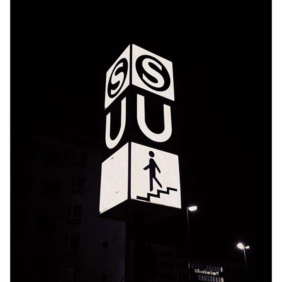 Shield Photograph - #sbahn #ubahn #underground by Alessandro  Lo Monaco 