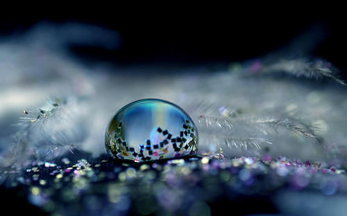 S Basavaraj Ireland The Reflection In This Water Droplet Photograph By S BasavaRaj Ireland