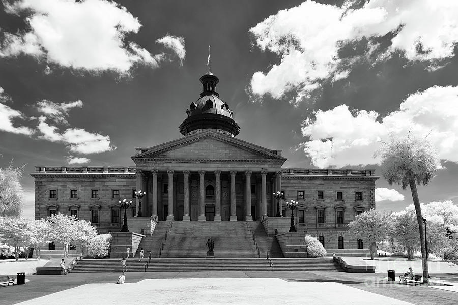 SC State House - IR Photograph by Charles Hite