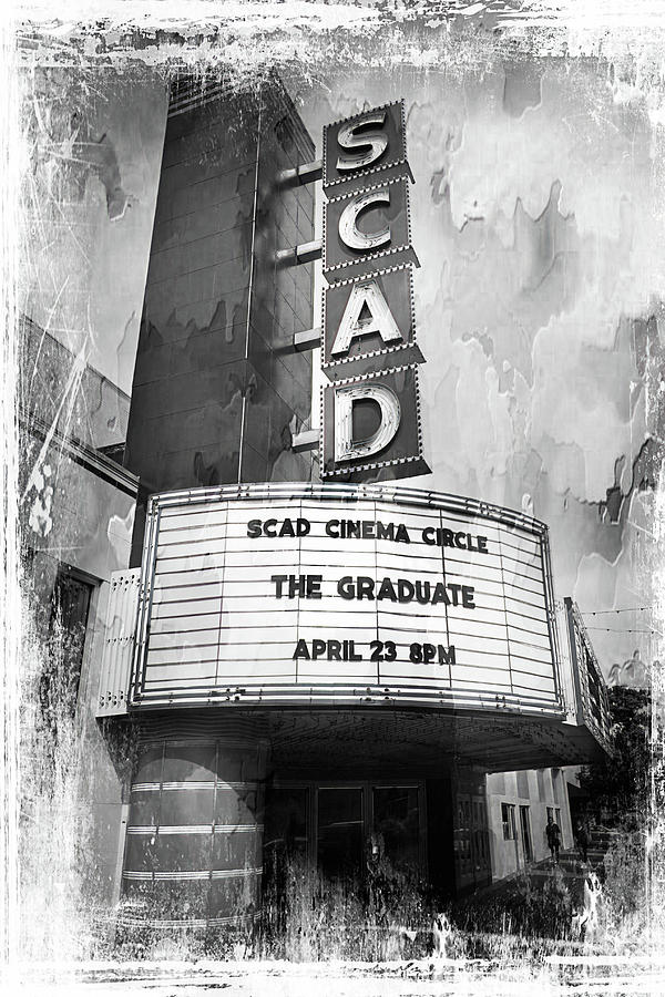 SCAD Cinema Circle Photograph by Mark Andrew Thomas