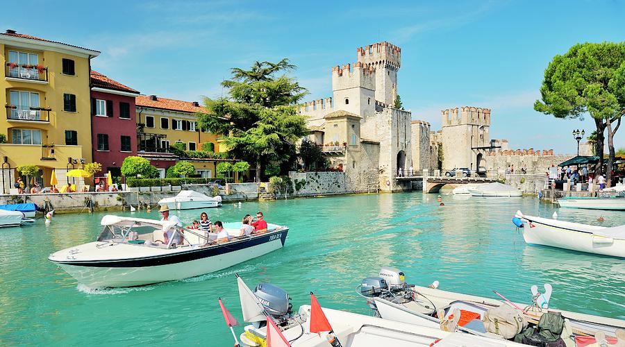 Scaliger Castle, Sirmione. Lake Garda, Italy Photograph by David Lyons ...