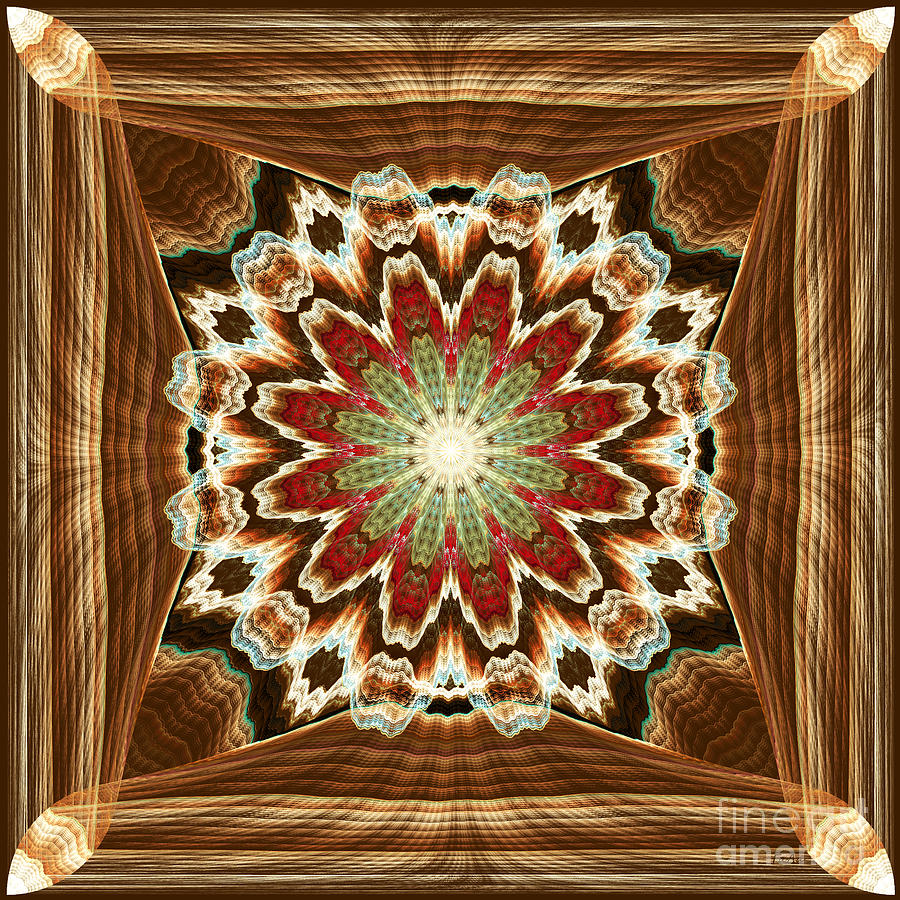 Scaly Mandala Digital Art