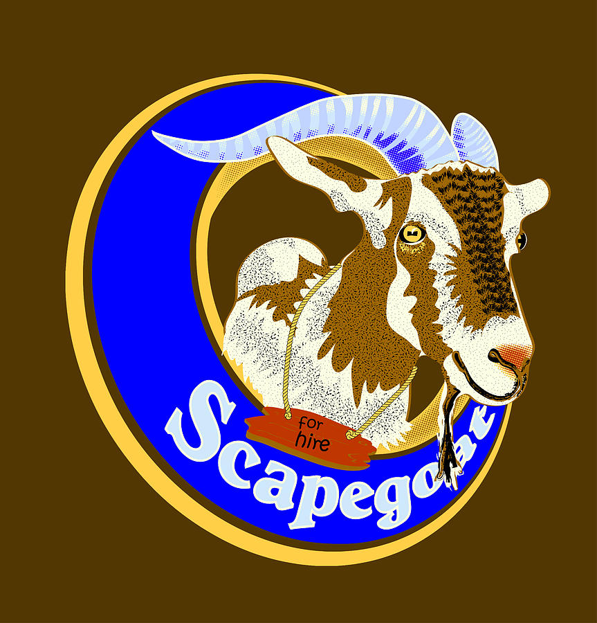 Raleigh Digital Art - Scapegoat for Hire by Laura Brightwood