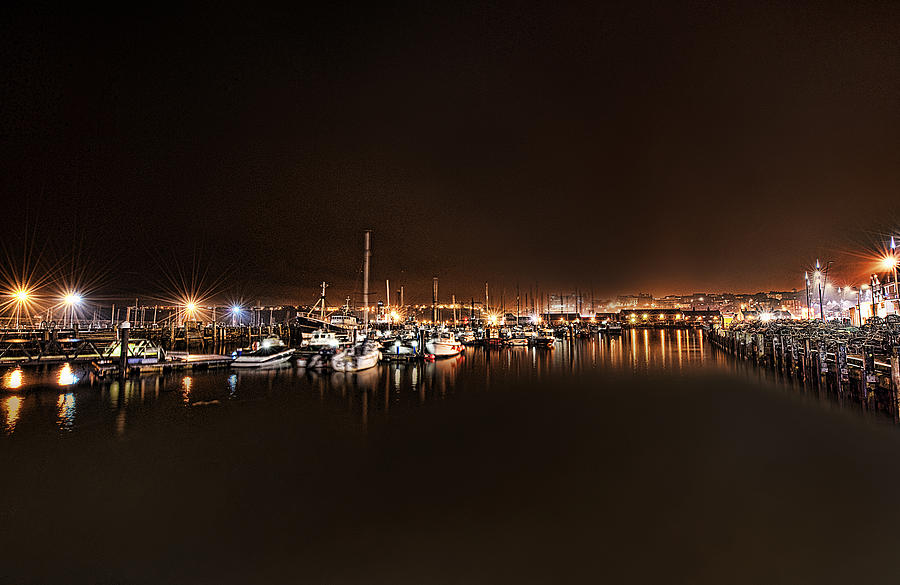 Scarborough harbor Photograph by Gouzel -