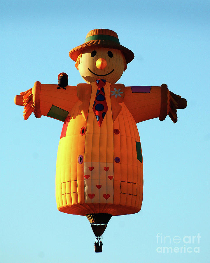 Scarecrow Balloon Photograph by Diane E Berry