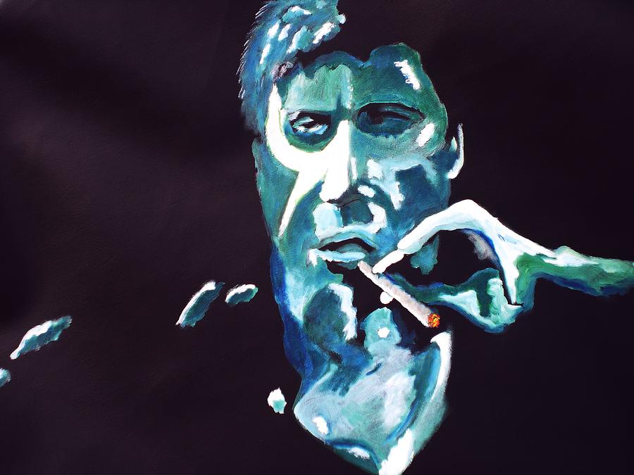 Scarface Painting by Colin O neill