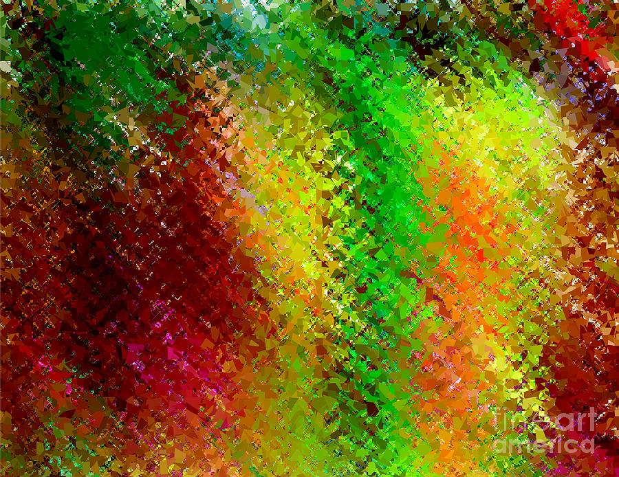 Scarlet Mix Rainbow Digital Art