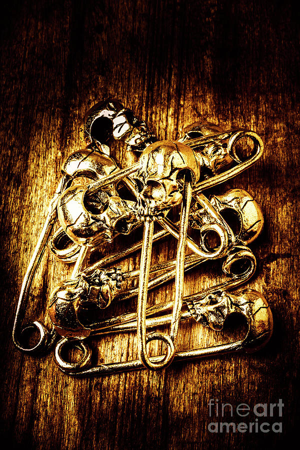 Scary safety pins Photograph by Jorgo Photography