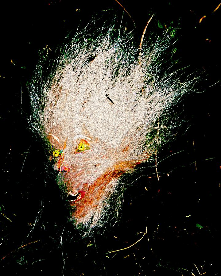 Scary Thing Found in the Woods Digital Art by Cliff Wilson