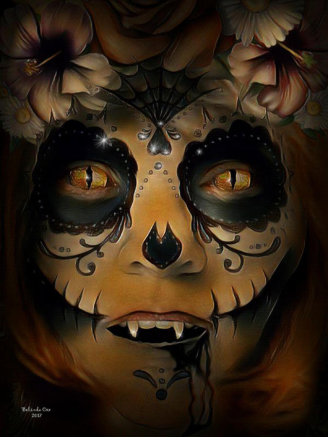 Scary Vampire Digital Art by Artful Oasis