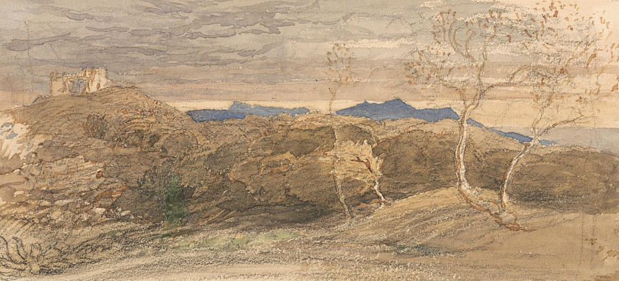 Scene in Wales Painting by Samuel Palmer