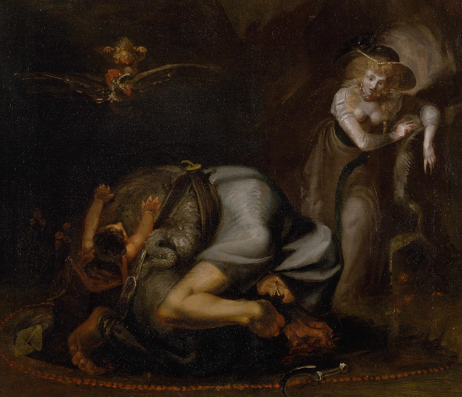 Scene of Witches Painting by Henry Fuseli